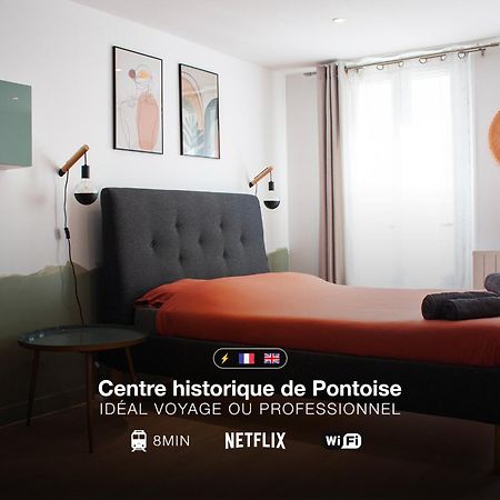 Apartamento Studio Cosy En Plein Coeur Historique De Pontoise Exterior foto