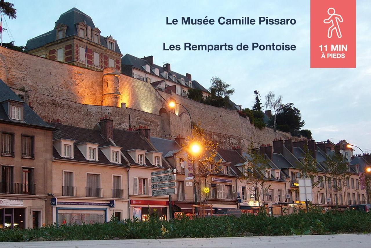 Apartamento Studio Cosy En Plein Coeur Historique De Pontoise Exterior foto