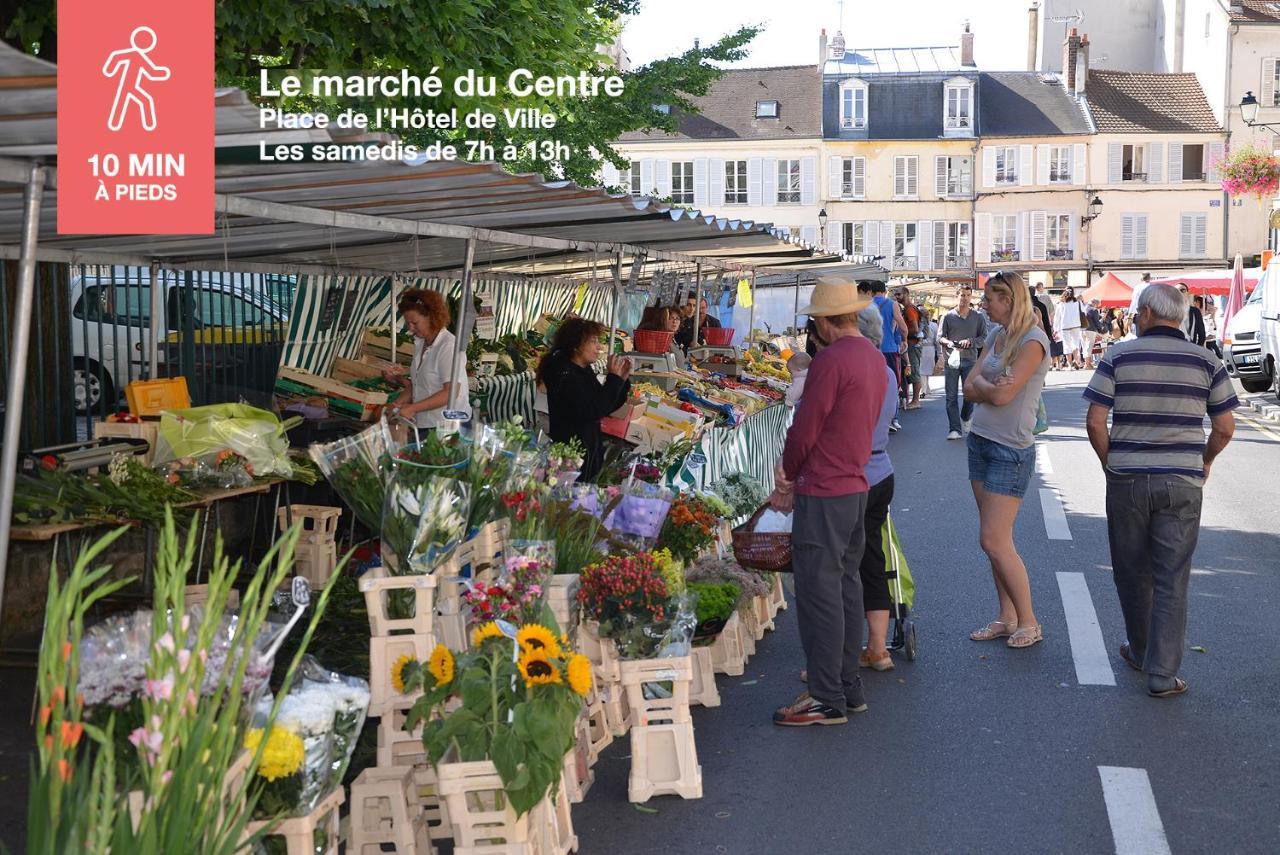 Apartamento Studio Cosy En Plein Coeur Historique De Pontoise Exterior foto