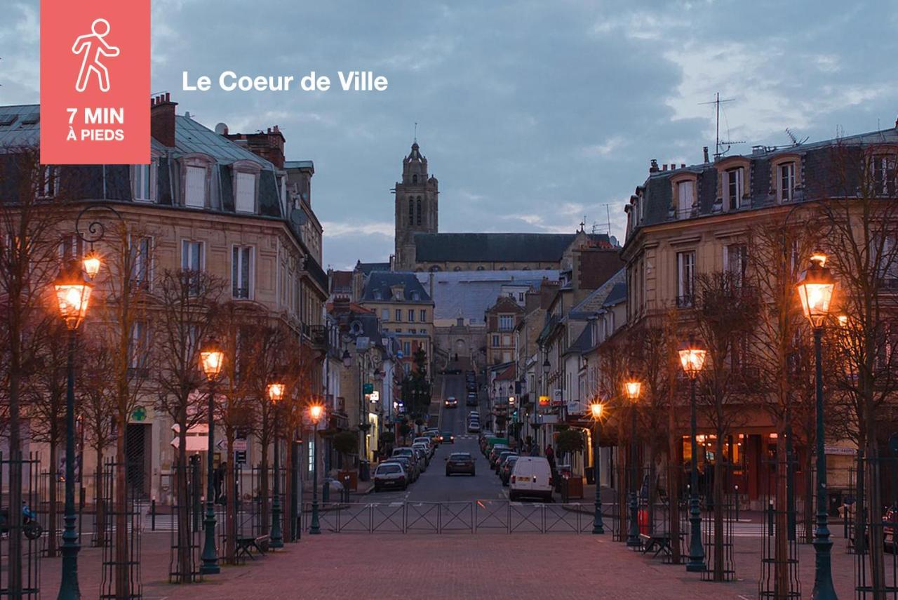 Apartamento Studio Cosy En Plein Coeur Historique De Pontoise Exterior foto