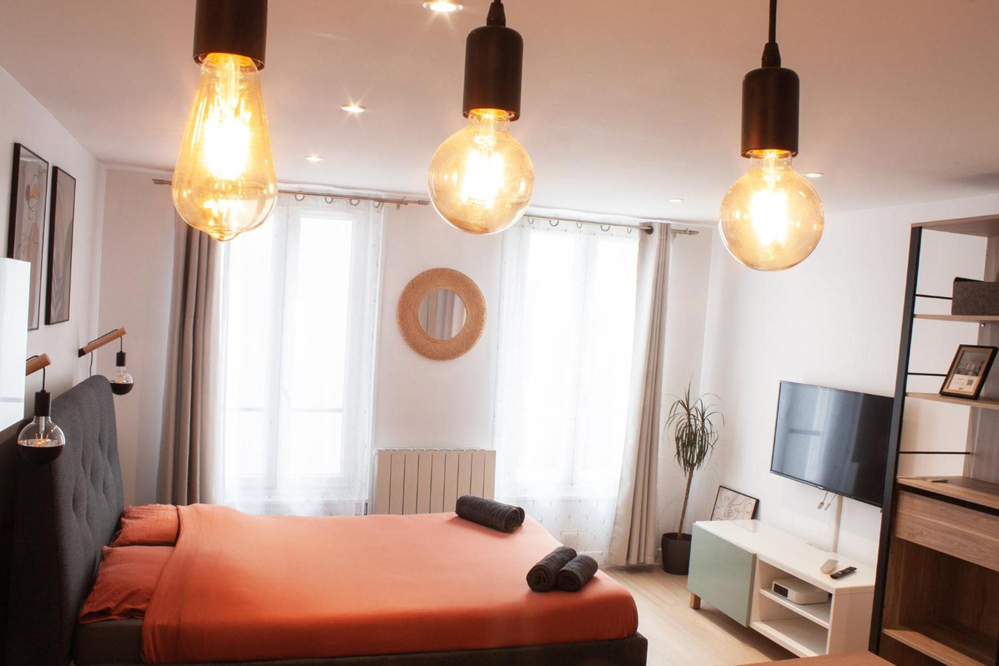 Apartamento Studio Cosy En Plein Coeur Historique De Pontoise Exterior foto
