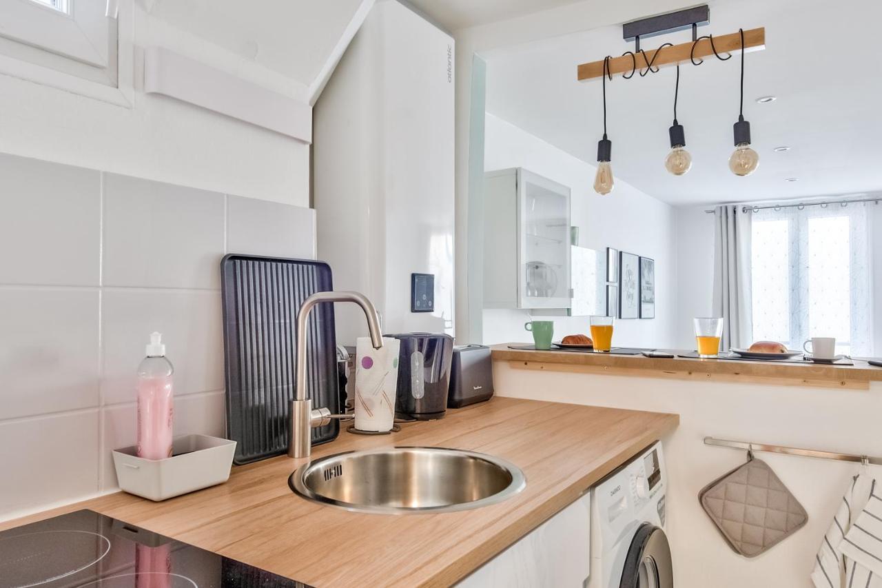 Apartamento Studio Cosy En Plein Coeur Historique De Pontoise Exterior foto